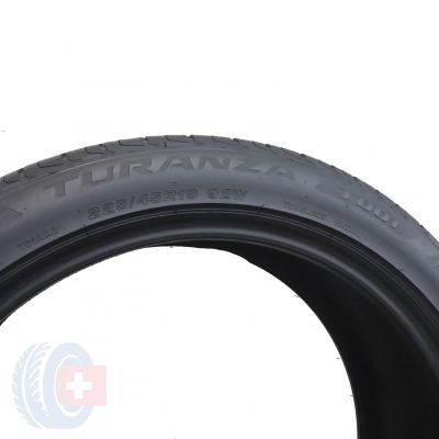 5. 2 x BRIDGESTONE 225/45 R19 92W Turanza T001 lato 5mm 