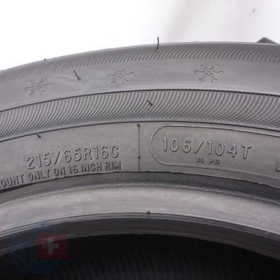 9. Opony 215/65 R16C 4x COOPER 106/104T WM-Van Avon Zimowe 2023 9,8-8,8mm