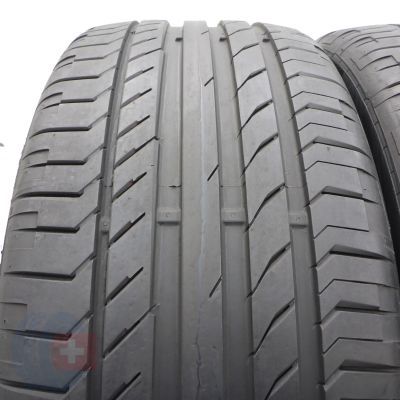 2. Opony 255/50 R20 4x CONTINENTAL 109W XL ContiSportContact 5 J LR 2017 Letnie 6,8mm