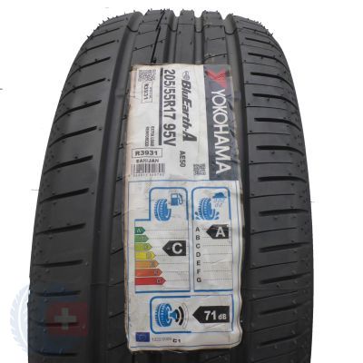 1 x YOKOHAMA 205/55 R17 95V XL BluEarth-A AE50 Lato 2018