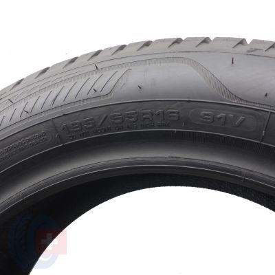 5. Opony 195/55 R16 2x GOODYEAR 91V XL Vector 4Seasons Gen-3 Wielosezonowe 2024 Jak Nowe