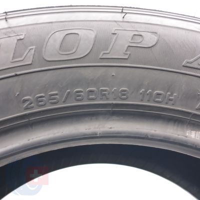 7. Opony 265/60 R18 4x DUNLOP 110H Grandtrek AT25 Letnie M+S 2023 