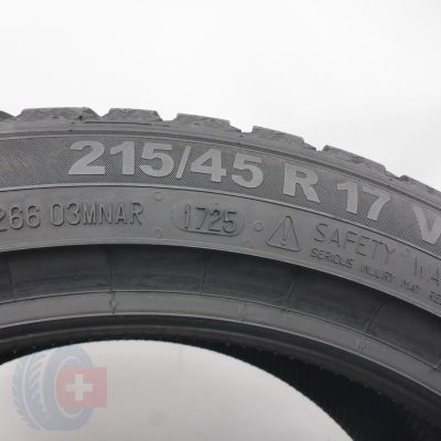 7. Opony 215/45 R17 4x SEMPERIT 91V XL Speed-Grip 5 Zimowe 2024/25 8,5 i 8mm