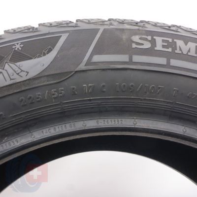 7. Opony 225/55 R17C 2x SEMPERIT 109/107T Van-Grip 3 Zimowe 2022 