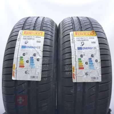 4. Opony 195/60 R15 4x PIRELLI 88V Cinturato P1 Verde Letnie 2022 
