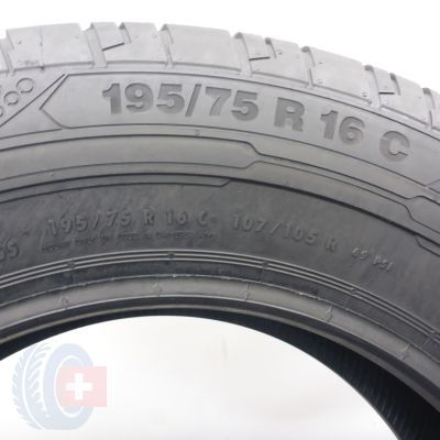 6. Opony 195/75 R16C 2x CONTINENTAL 107/105 ContiVanContact 200 Letnie 2023