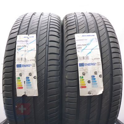 Opony 205/50 R17 2x MICHELIN 89V Primacy 4+ Letnie 2023 Nieużywane 