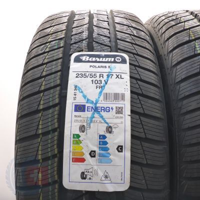 2. Opony 235/55 R17 4x BARUM 103V XL Polaris 5 Zimowe 2023
