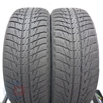 3. Opony 215/55 R18 4x NOKIAN 99V XL WR SUV3 Zimowe 2021 7,2-8mm