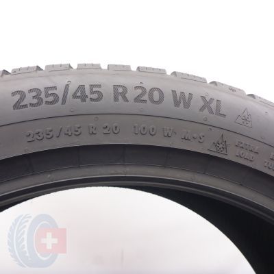 3. Opona 235/45 R20 1x CONTINENTAL 100W XL WinterContact TS870P Zimowa 2021 7mm