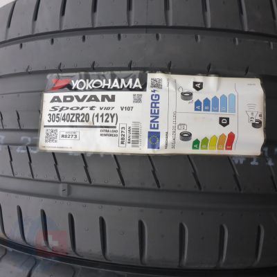 2. Opony 305/40 ZR20 2x YOKOHAMA 112Y XL Advan Sport V107 SUV Letnie 2023  