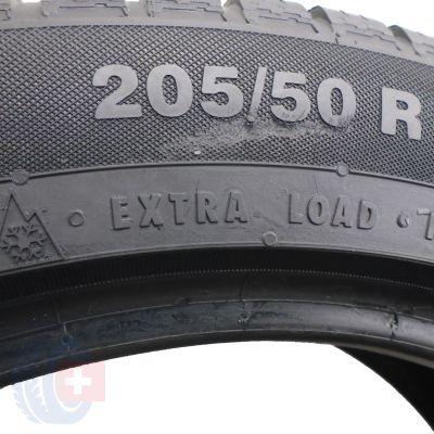 9. 2 x CONTINENTAL 205/50 R17 93H XL MO ContiWinterContact TS830P Zima 2014 7mm