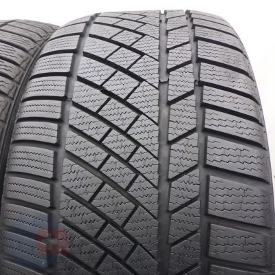 2. Opony 255/40 R18 2x CONTINENTAL 99V XL BMW ContiWinterContact Ts830P Zimowe 2019,2020 7-7,2mm