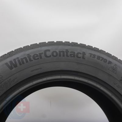 6. Opony 225/65 R17 2x CONTINENTAL 102T WinterContact TS 870 P Zimowe 2022 8,2-8,4mm