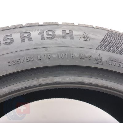 9. Opony 235/55 R19 2x CONTINENTAL 101H WinterContact TS 850p SUV M0E RFT Zimowe 2022