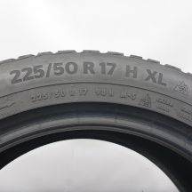 4. Opony 225/50 R17 2x CONTINENTAL 98H WinterContact Ts870 Zimowe 2022 7,2mm
