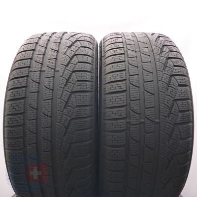 4. Opony 255/45 R19 4x PIRELLI 100V XL NO Sottozero Winter 240 Serie II Zimowe 2024 6,2-7mm