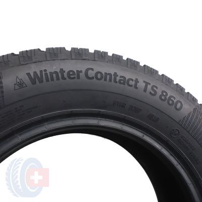 5. 2 x CONTINENTAL 175/70 R14 84T WinterContact TS860 Zima 2016 6,2-6,8mm