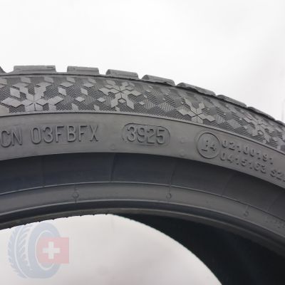 2. Opony 225/40 R18 2x CONTINENTAL 92V XL WinterContact TS 870 P Zimowe 2025 7,5-7mm