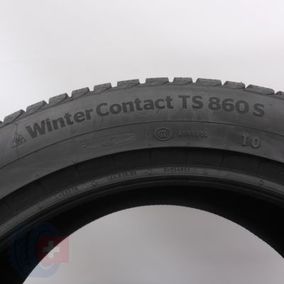 7. Opony 255/45 R19 2x CONTINENTAL 104V XL WinterContact TS860S T0 Silent Zimowe 2023, 2024 6-7mm