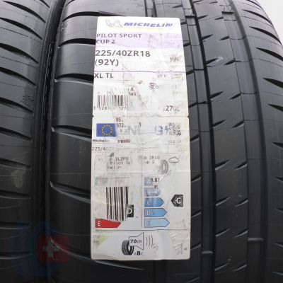 3. Opony 225/40 ZR18 4x MICHELIN 92Y XL Pilot Sport Cup 2 Letnie 2026 