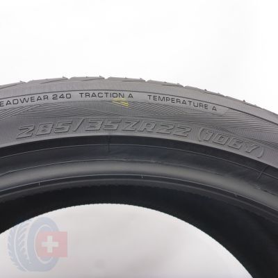 4. Opona 285/35 ZR22 1x YOKOHAMA 106Y XL Advan Spport V105 N0 Letnia 2022 