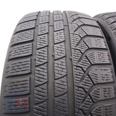 3. Opony 245/45 R18 2x PIRELLI 100V XL P Zero Winter zimowe 6-6,7mm 2019/21