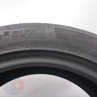 5. Opony 235/50 R19 4x HANKOOK 99V AO Ventus S1 evo2 SUV Letnie 2019 6,2mm