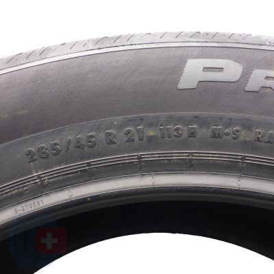 2. Opona 285/45 R21 1x CONTINENTAL 113H XL ProContact RX Seal Letnia M+S 2023 Jak Nowa Nieużywana