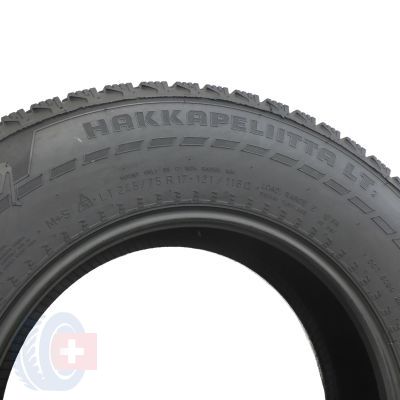 6. 4 x NOKIAN 245/75 R17 121/118Q Hakkapeliitta LT2 Zima 2014 10-10,5mm Jak Nowe