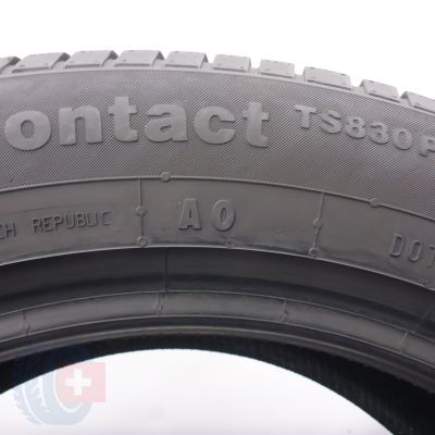 8. Opony 235/55 R18 2x CONTINENTAL 104H XL AO ContiWinterContact TS830P Zimowe 2021 6,8-7mm