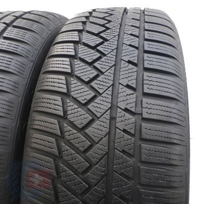 3. 2 x CONTINENTAL 225/60 R17 99H WinterContact TS850P SUV Zima 2015 Jak Nowe 7mm