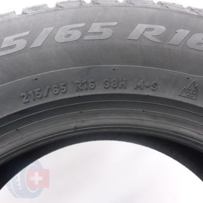 7. Opony 215/65 R16 2x PIRELLI 98H Winter Sottozero 3 Zimowe 2020 Jak Nowe 