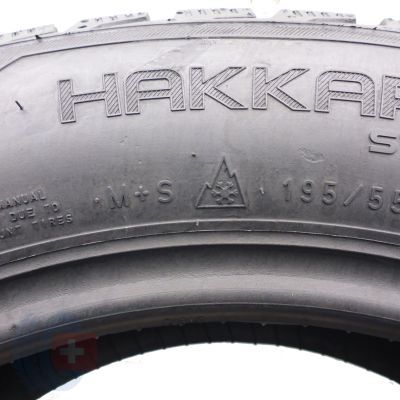 3. 2 x NOKIAN 195/55 R15 89R XL Hakkapeliitta R2 Zima 2017 Jak Nowe Nieużywane 