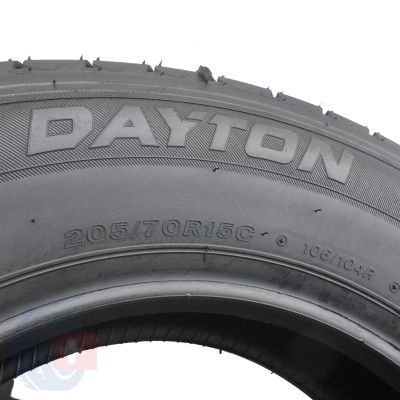 7. 4 x DAYTON 205/70 R15C 106/104R Van Lato 2018 Jak Nowe Nieużywane 