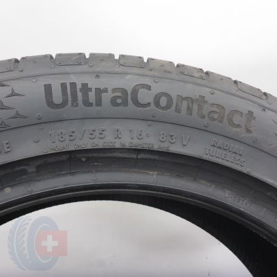 6. Opony 185/55 R16 4x CONTINENTAL 83V XL UltraContact Letnie 2023