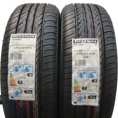 5. 4 x FIRESTONE 175/60 R15 81H TZ300a Lato 2017 Jak Nowe Nieużywane 