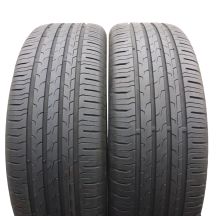 4. Opony 225/60 R18 4x CONTINENTAL 104V XL EcoContact 6 Letnie 2021, 2022 5,5-5,8mm