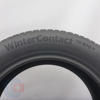 9. Opony 225/60 R18 4x CONTINENTAL 104V XL WinterContact Ts870P Zimowe 2022 7,2-8mm