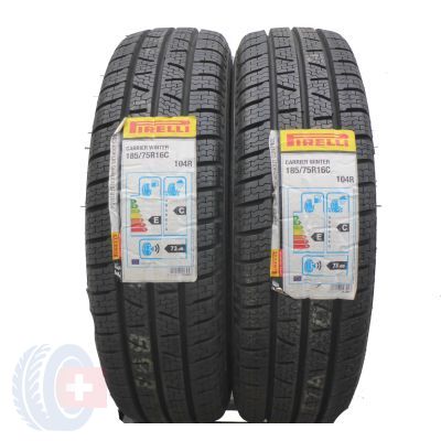 2 x PIRELLI 185/75 R16 C 104/102R Carrier Winter Zima  2014 