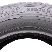 4. Opony 205/70 R17C 2x CONTINENTAL 115/113R ContiVanContact 100 Letnie 2021 Jak Nowe Nieużywane