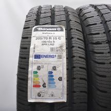 2. Opony 205/70 R15C 2x BARUM 106/104R Snovanis 3 Zimowe 2022