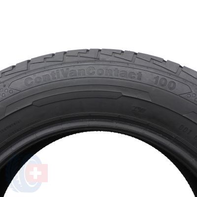 5. 2 x CONTINENTAL 205/65 R16C 107/105T ContiVanContact 100 Lato 7,8mm 2017