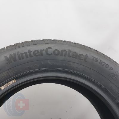 6. Opony 205/60 R16 4x CONTINENTAL 92H WinterContact TS 870 P  Zimowe 2022 