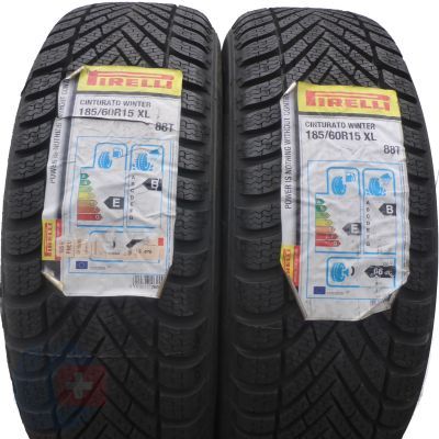  2 x PIRELLI 185/60 R15 88T XL Cinturato Winter Zima 2019 Nieużywane 