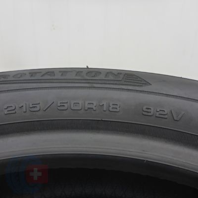 6. Opona 215/50 R18 1x DUNLOP 92V Winter Sport 5 Zimowa 2025 9mm