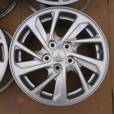 2. 4 x Alufelgi 16 MITSUBISHI 5x114,3 6,5J Et38 Oryginalne Eclipse Cross + czujniki 