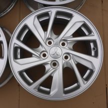2. 4 x Alufelgi 16 MITSUBISHI 5x114,3 6,5J Et38 Oryginalne Eclipse Cross + czujniki 