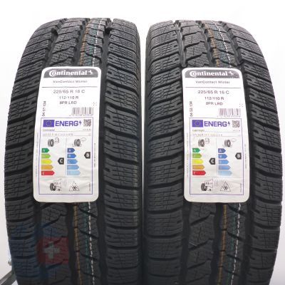 3. Opony 225/65 R16C 4x CONTINENTAL 112/110R  VanContact Winter Zimowe 2025 