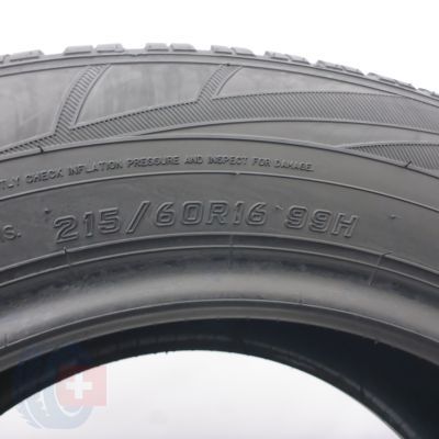 6. Opony 215/60 R16 2x FALKEN 99H XL Eurowinter HS01 Zimowe 2021 8,5-8,8mm